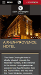 Mobile Screenshot of hotel-saintchristophe.com